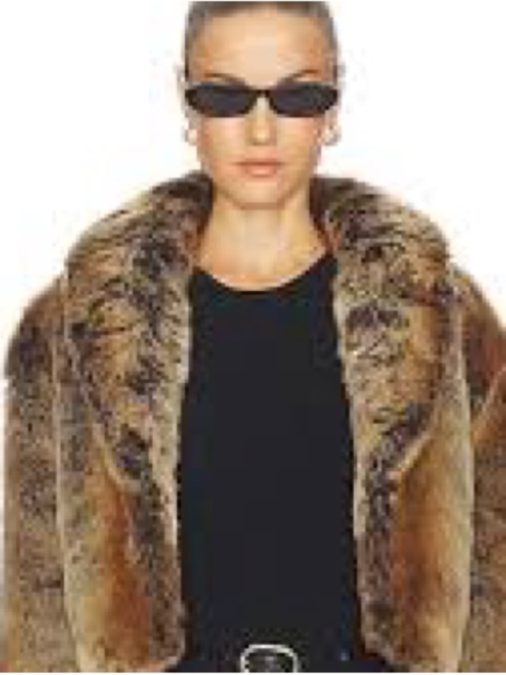 Luxurious Genuine Red Fox Fur Bomber Final Price